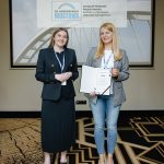 Wręczenie dyplimu dla partnera konferecji - firmy EPSTAL